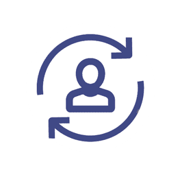 Expert legal advisor consultation icon representing personalized legal services and client support.
