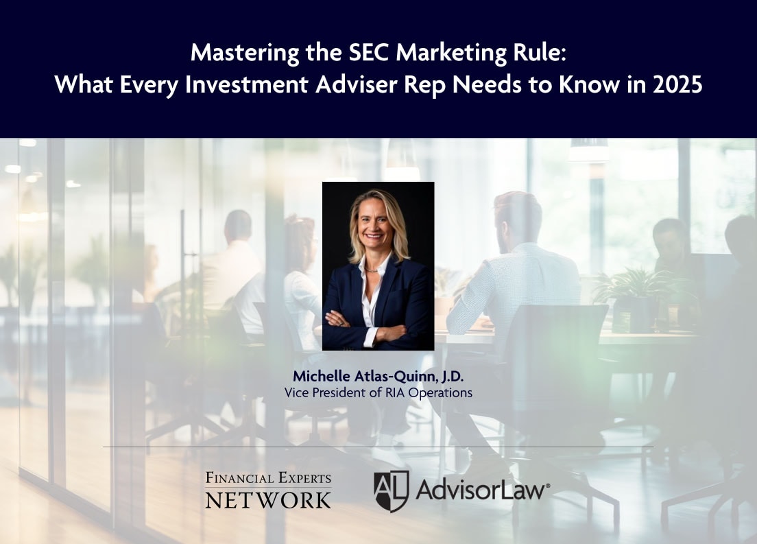 CE Course: Mastering the SEC Marketing Rule