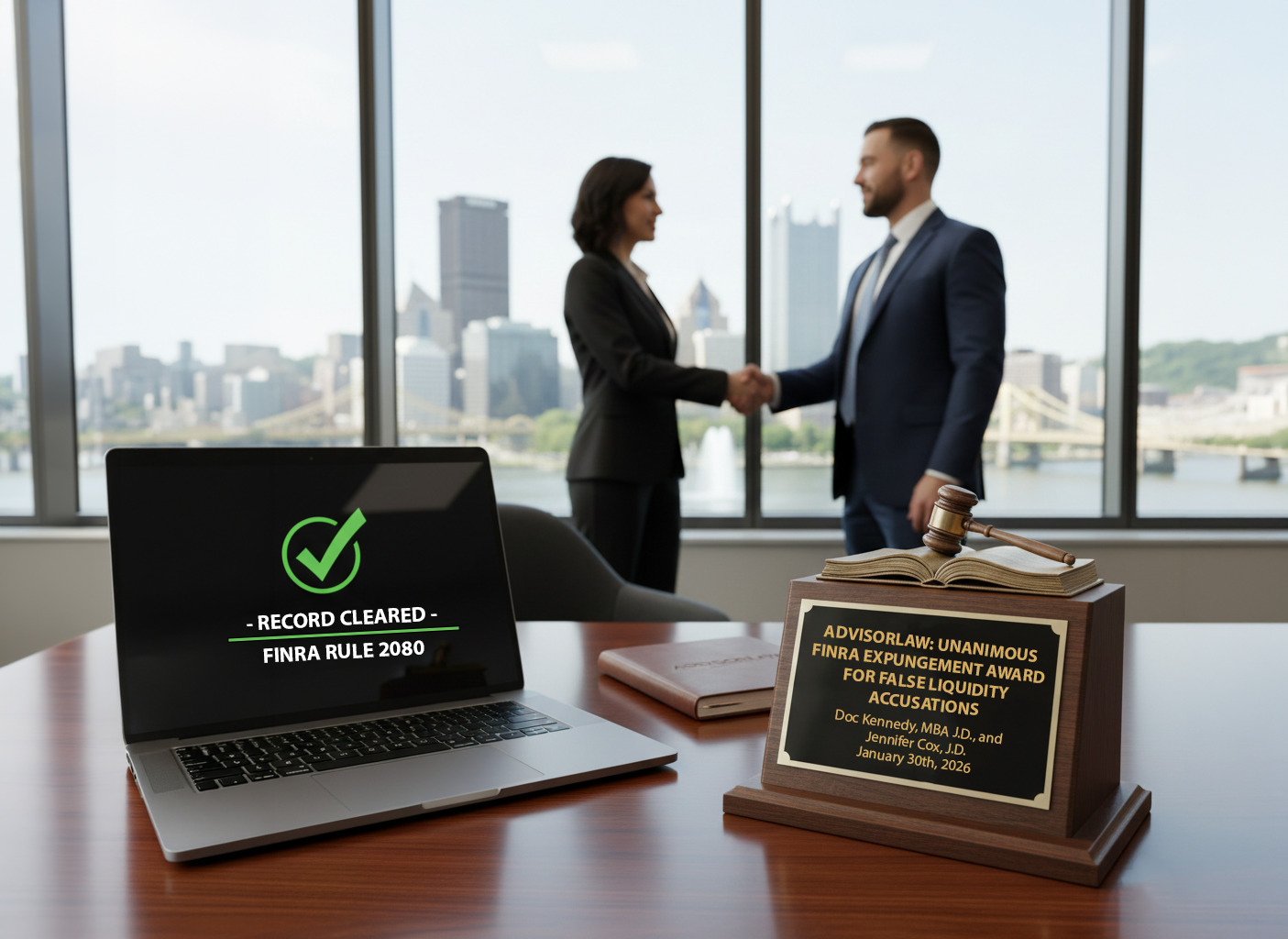 Featured image for “AdvisorLaw Wins Unanimous FINRA Expungement for False Liquidity Allegations”